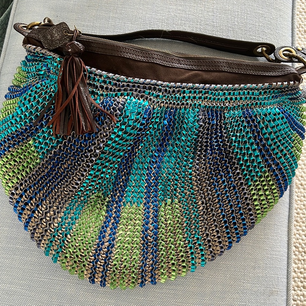 Diane Bon Furstenberg woven bag